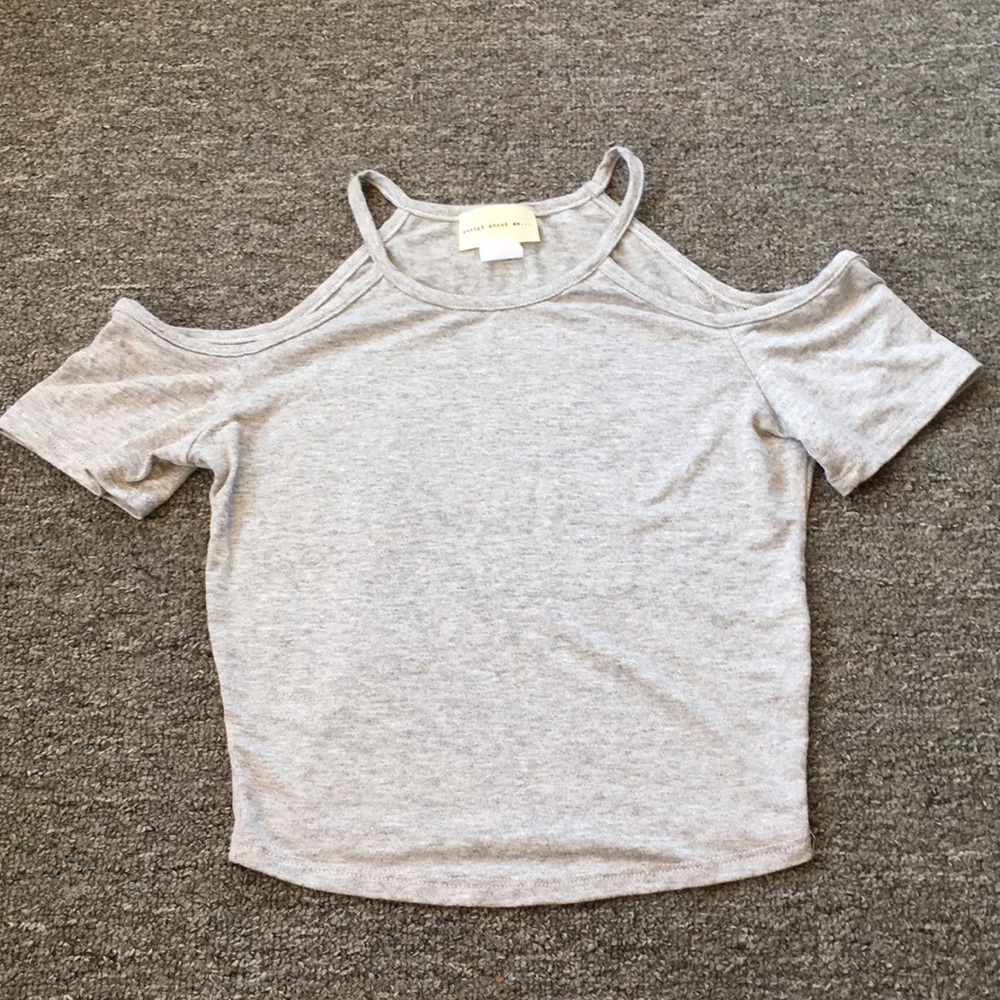 Cute Gray Top